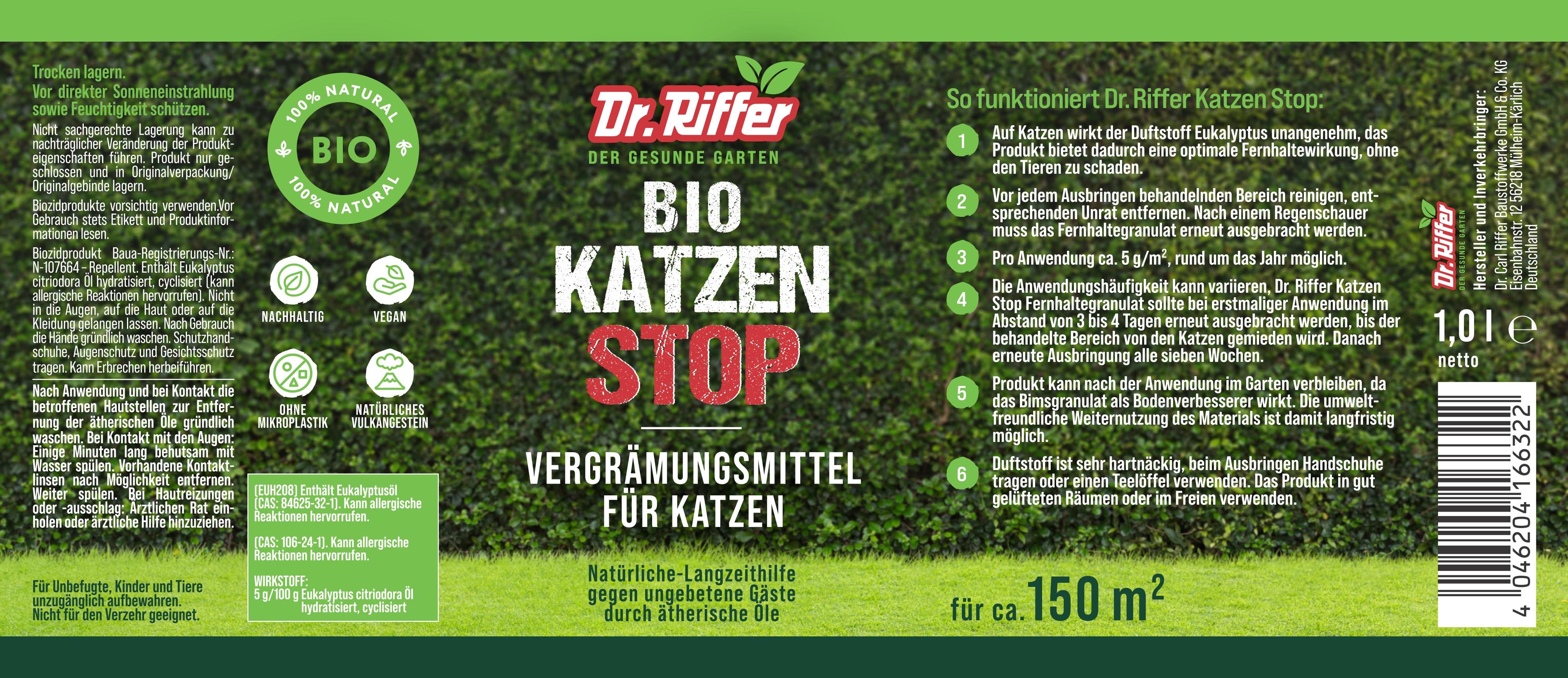 Dr. Riffer Katzen Stop